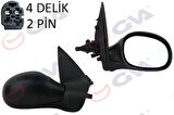 DIŞ DİKİZ AYNASI SAĞ 206 98 MEKANİK ISITMALI SENSÖRLÜ KONVEKS 2 FİŞ VM-206HSR