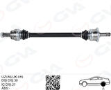 KOMPLE AKS ARKA SAĞ BMW N20 F10 F12 F13 F06 814MM DİŞ 30 DİFERANSİYEL DİŞ 27