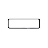 ÜST KAPAK CONTA LASTİK - R9-R12 1.3 1.4