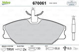 ÖN FREN BALATASI RENAULT LAGUNA 97 01 SAFRANE II 96 02 MEGANE I 97 01 SCENIC MEGANE Sc nic 97 02 1.4 1.6 1.8 1.9D 2.0 2.2D