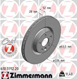 ON FREN DISK AYNASI HAVALI VOLVO S60 II 10 15 S80 II 06 V60 I 11 15 V70 III 07 15 XC70 II 09 15 336cm CAP