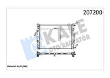 MOTOR SU RADYATÖRÜ RENAULT MEGANE II 02 SCENIC 03 1.5-1.9DCİ/1.4-1.6-2.0 16V AC KLİMASIZ MEK 590x455x32 1 SIRA ALB