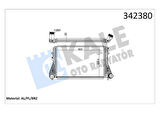 TURBO RADYATÖRÜ INTERCOOLER VW CADDY III-GOLF VI AUDI A3-TT-LEON SKODA OCTAVIA AL-PL-BRZ