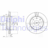 ÖN FREN AYNASI LACETTI-NUBIRA 1.4 16V-1.6-1.8 05 255.8x24x4DLxHAVALI