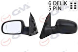 DIŞ DİKİZ AYNASI SOL CORSA C 01 ELEKTRİKLİ ISITMALI ASFERİK 5 FİŞ VM-200EHAL