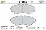 ON FREN BALATASI MAZDA 4 4 B 2500 RANGER 02 06 2.5TD / 3.0TD 06 12