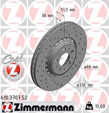 ÖN FREN AYNASI ADET VOLVO XC90 2.5T-D5-T6 2002-2010 17 JANT 336x30x5DLxHAVALI DELİKLİ DELIKLI -986479202-DF4340S