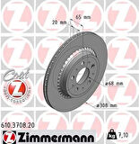 ARKA FREN AYNASI VOLVO XC90 2.5T-3.2AWD-D3-D5-T6 2002 2012 17 JANT 308x20x5DLxHAVALI 986479320-DF4338