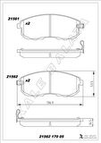 ÖN FREN BALATA NISSAN JUKE 1.6L HR16DE DIG-T F15 10- 1.5L Dci F15 10- / MAXIMA 2.0L VQ20DE DOHC A32 A33 V6 95-03 / 3.0L VQ30DE DOHC A32 V6 95- / SUZUKI SX4 1.6L M16A VVT RW416 05-