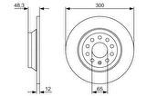 FREN DİSKİ ARKA PASSAT-ARTEON-TIGUAN 2015 300 /12-10 MM