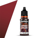 Vallejo 72407 18 ml. Velvet Red, Xpress Game Color Serisi Model Boyası