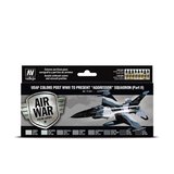 Vallejo 71617 8x18 ml. USAF Colors post WWII to present Aggressor Squadron Part II, Model Air Serisi Model Boyası Seti
