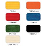 Su Bazlı Renklendiriciler 1LtCLOU COLOUR 7702 Turuncu  Ahşap Renklendirici 1Lt