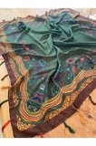 Etnik 110 x 110 cm Pareo Eşarp Şal Paisley 1757089