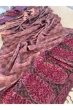 Gri Elegansa Omuz Atkısı Kaşmir Dokulu Şık Şal Kasmir Sal (Cashmere)