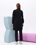 Hayal Kapitone Detaylı Bomber İkili Takım - 71000 - Lacivert