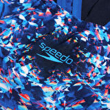Speedo Digital Placement Splashback Kız Çocuk Yüzücü Mayosu