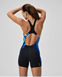 Speedo Digital Printed Legsuit Kadın Şortlu Mayo
