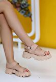 Avax Nude Cilt Sandalet