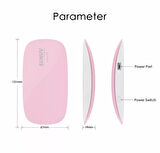 Mini Tırnak kurutucu UV led lamba (6W) Pembe
