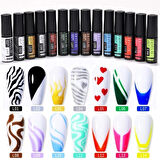 Lily Cute Nail art çizim ojesi (UV gel) 53335-13