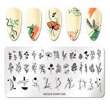 Nicole Diary metal stampa tabakası 205 (51040)