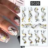 Üç boyutlu yapışkanlı sticker S26 (54298)