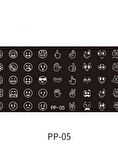 Pinpai metal stampa tabakası PP-05