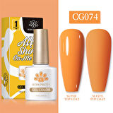 BORN PRETTY 10 ml SILKY WHITE Serisi Kalıcı oje CG074 (55845)