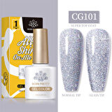 BORN PRETTY 10 ml SILKY WHITE Serisi Kalıcı oje CG101 (55845)