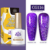 BORN PRETTY 10 ml SILKY WHITE Serisi Kalıcı oje CG116 (55845)