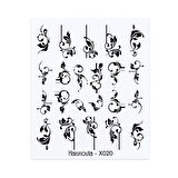 Su transferli nail art sticker X020 (49831-20)