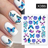 Su transferli nail art sticker X086 (52340-6)