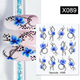 Su transferli nail art sticker X089 (52340-9)