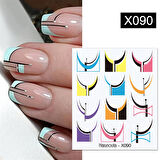 Su transferli nail art sticker X090 (52340-10)