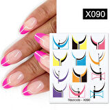 Su transferli nail art sticker X090 (52340-10)