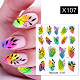 Su transferli nail art sticker X107 (53013-7)
