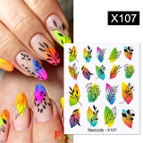 Su transferli nail art sticker X107 (53013-7)