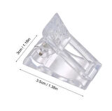 Poly Jel Klipsi-Mandal (5 adet) 42106-1