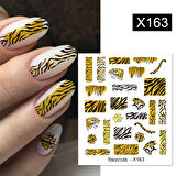Su transferli nail art sticker X163 (55344-18)