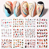 Su transferli nail art sticker D001 (51025-1)