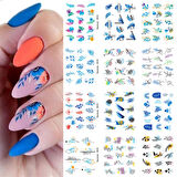 Su transferli nail art sticker D015 (53012-3)