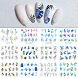 Su transferli nail art sticker D015 (53012-3)