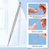 Çift taraflı Ölü deri Cuticle itici - pusher (55836)