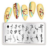 Born Pretty metal stampa tabakası Decoration L-005 (53402) 