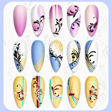 Born Pretty metal stampa tabakası Decoration L-005 (53402) 