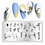 Born Pretty metal stampa tabakası Decoration L-005 (53402) 