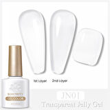 BORN PRETTY 10ml Jelly Nude Seri Kalıcı Oje JN01 (56347)