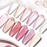 BORN PRETTY 10ml Jelly Nude Seri Kalıcı Oje JN01 (56347)