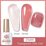 BORN PRETTY 10ml Jelly Nude Seri Kalıcı Oje JN09 (56347)